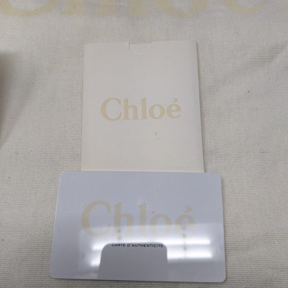 authentic Chloe Shoulder Bag Reds Leather - Picture 14 of 14